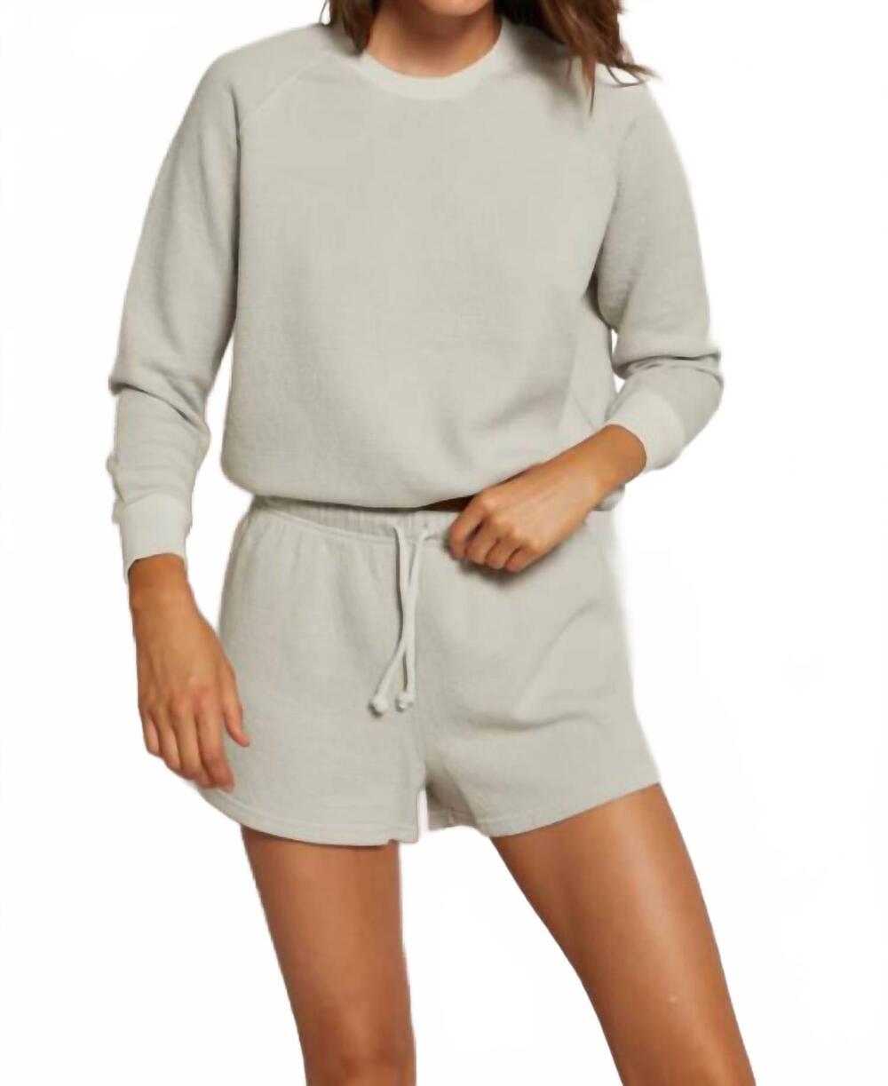 NEW PERFECTWHITETEE allman crewneck sweatshirt in chalk